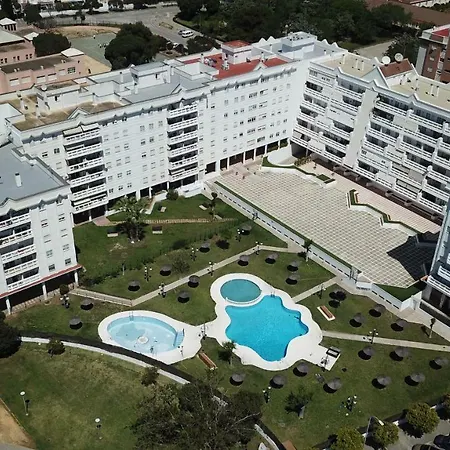 Diseno Terraza Dos Banos Piscina Apartman *