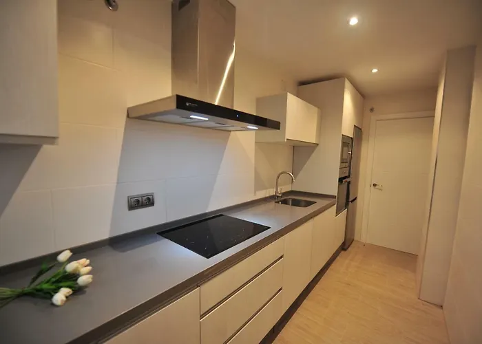 Diseno Terraza Dos Banos Piscina Lejlighed *