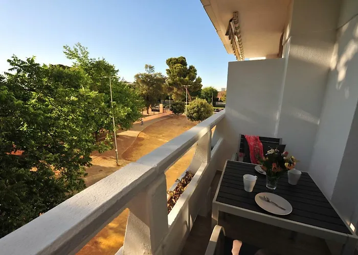 Diseno Terraza Dos Banos Piscina Apartman Jerez de la Frontera